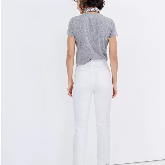 HP🎉 Madewell / The Perfect Vintage Crop Jean Button-Front Edition - Picture 6 of 8